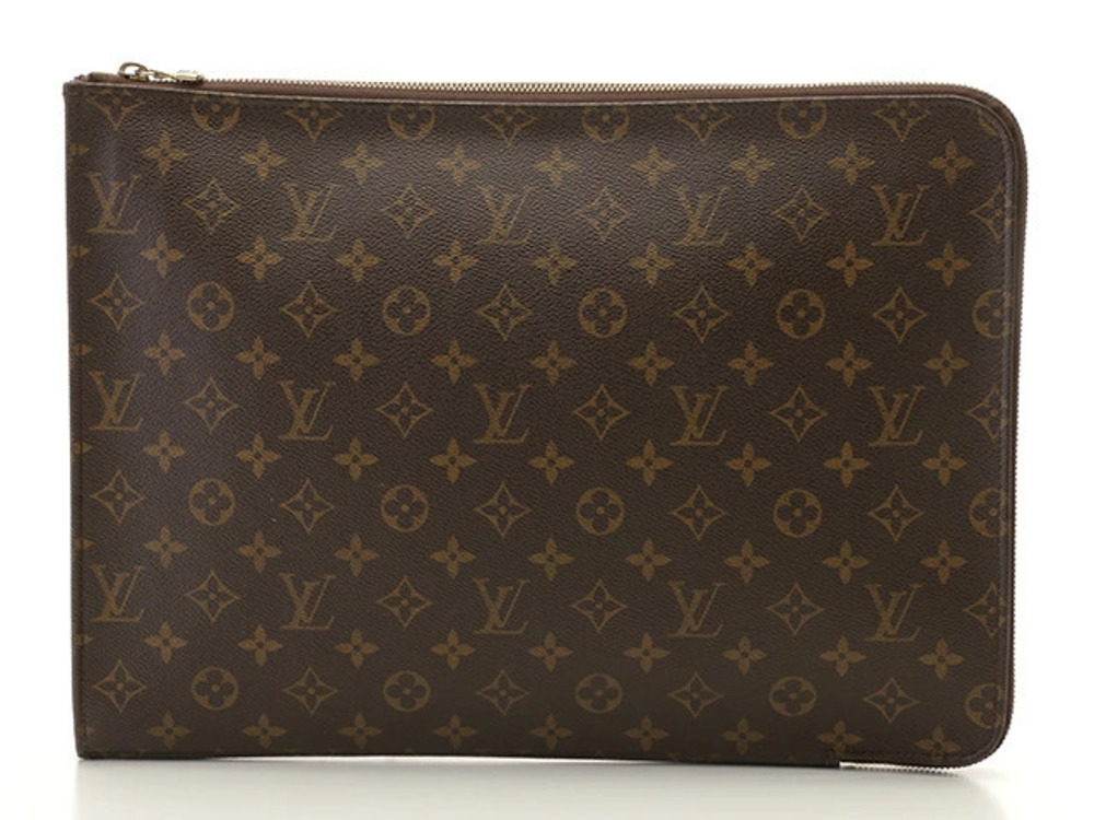 LOUIS VUITTON Pochette Documents Shoulder Bag Monogram
